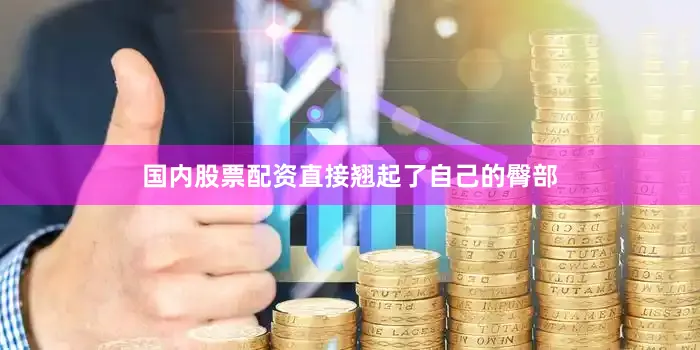 国内股票配资直接翘起了自己的臀部